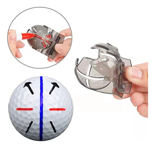Paquete De 8 Marcadores De Pelota De Golf De