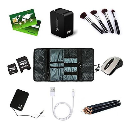 Organizador Para Viaje Equipo Bolsa Organizar Accesorio