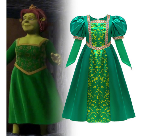 Princesa Fiona Cosplay Chica Animada Shrek Sb41