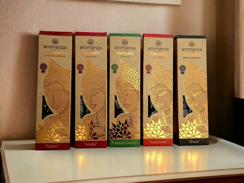 Sahumerios Triple Tibetanos Aromanza Pimpollo De Jazmin - Placer