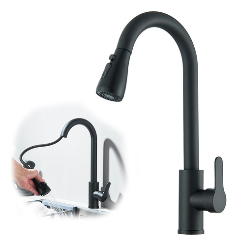 Grifo Monomando Fregadero Llave Mezcladora Tarja Cocina 360