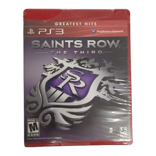 Saints Row: The Third Ps3 Greatest Hits Físico Nuevo