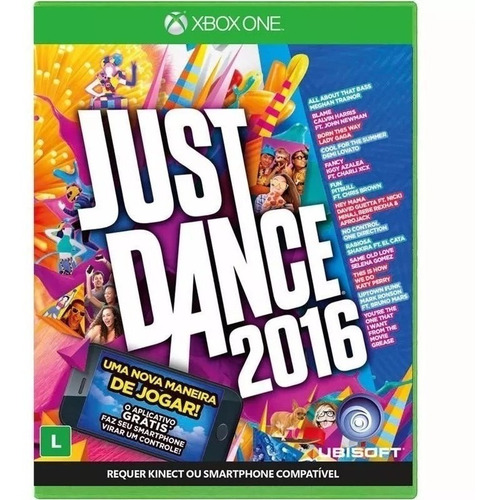 Imagem 2 de 4 de Just Dance 2016 - Midia Fisica Original E Lacrado - Xbox One