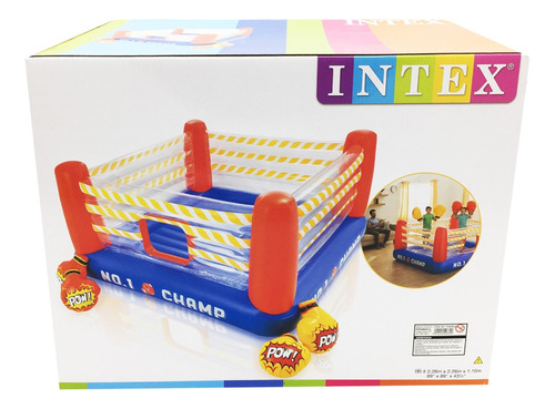 Ring Boxeo Inflable Para Niños