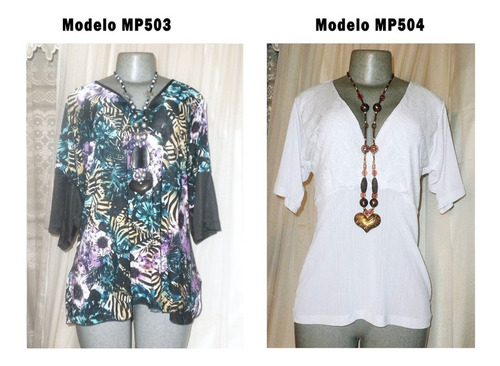 Detal Y Mayor Blusones En Tallas Plus S, M, L, Xl