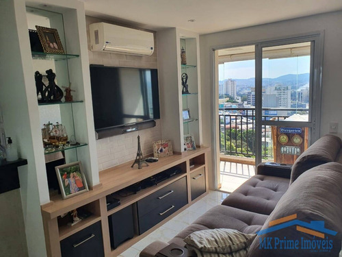 Imagem 3 de 14 de Lindo Apartamento Todo Mobiliado 62m² - 2 Dormitórios No Centro De Osasco. - 3407