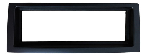 Moldura Painel 1 Din Citroen C5 2005 A 2012 Preto Fosco