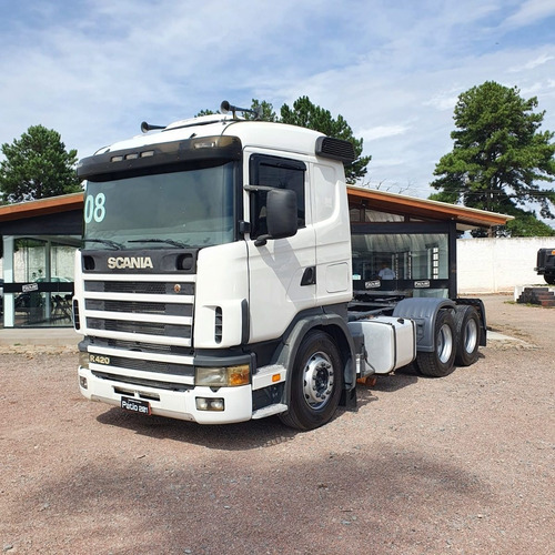 Imagem 1 de 15 de Caminhão Scania R124 420 Cavalo 6x2 Trucado 2008 - R420