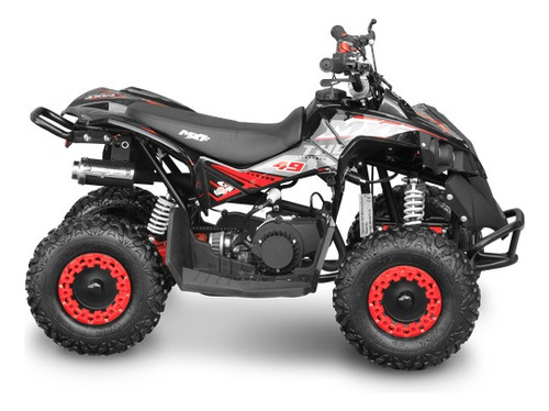 Mini Quadriciclo Infantil Gasolina Mxf 49cc Thor Vermelho