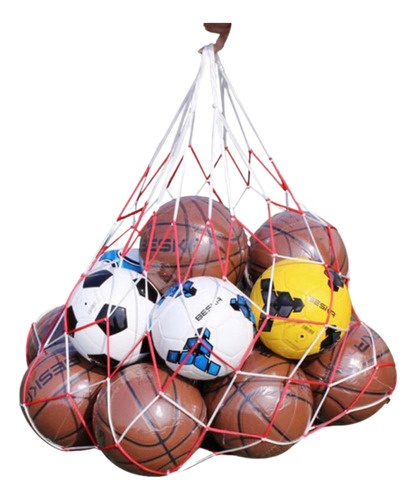 Malla Grande Porta Balones Futbol Basquetbol Voleibol