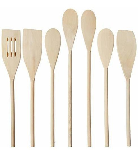 Montaña Maderas 7 Orgánico Pedazo De Madera Utensilios Conju