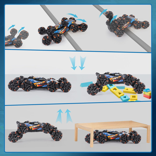 Rc Stunt Car Nexbox Cool 8 Wheels Hand Controlled For Boys