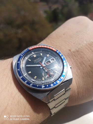 Espetacular Seiko Pogue 6139-6002 Crono Automático Original