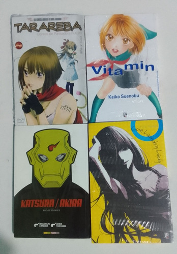 Mangá Volume Único Coleção Em 4 Ediições