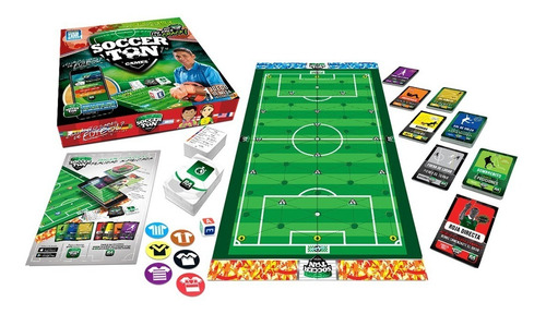 Juego Mesa Fútbol Trivia Interactiva Soccerton Games