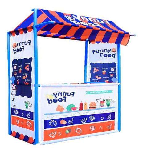 Niño Niños Ice Playhouse Tienda Tienda Juguete De Azul
