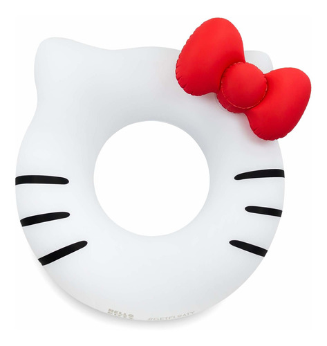 #getfloaty - Flotador Inflable De Hello Kitty, Anillo De Nat