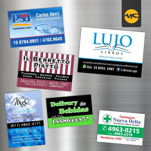 250 Imanes Publicitarios Full Color 6x9 Cm