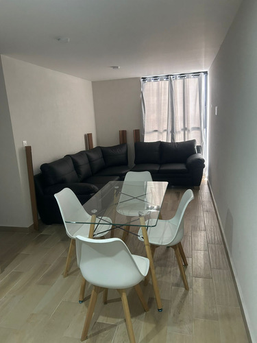 Departamento Amueblado Moderno En Renta Comodidad Y Estilo En Un Solo Lugar, Col