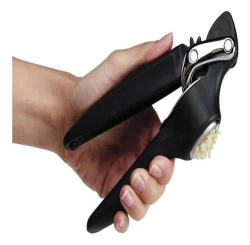 Amasadora de cocina Chef'n Black, exprimidora manual de ajo