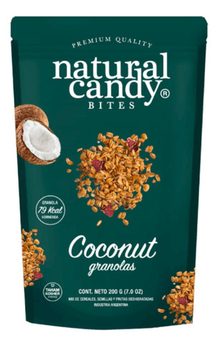 Granola Clasica Con Coco Natural Candy 200 Gr