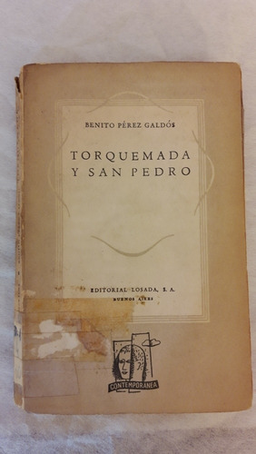  Torquemada Y San Pedro - Benito Pérez Galdós