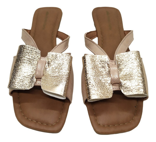 Imagem 3 de 6 de Sandália Feminina Rasteirinha Chinelo Rasteira Bico Quadrado