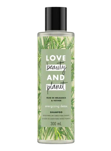 Shampoo Love Beauty And Planet Energizing Detox 300ml