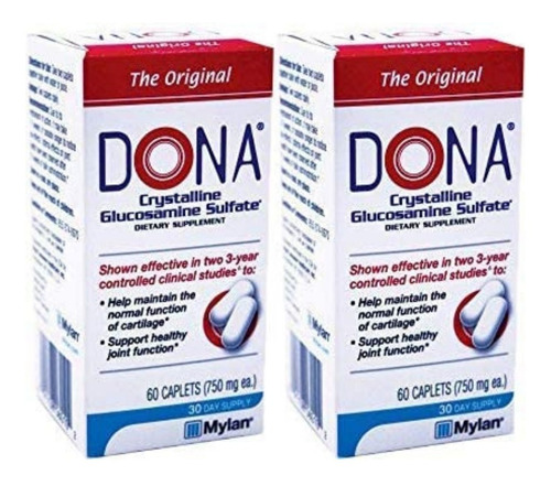 Sulfato Glucosamina 700 Mg Dona - Unidad a $10698