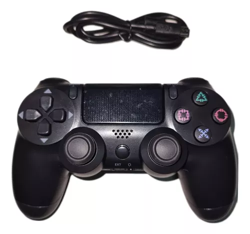 Joystick Inalámbrico Etheos Ps3 Ps4 Pc Ios Android Bluetooth Color Negro