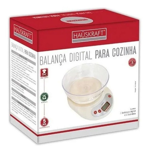 Imagem 3 de 3 de Balanca Digital Para Cozinha 5kg Com Pote Western Blca-002