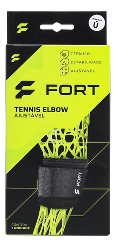  Fort Tennis Elbow Ajustável - Tamanho Único