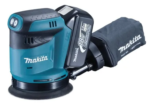 Lijadora Roto-orbital 18v 125mm C/batería Makita Dbo180rfe