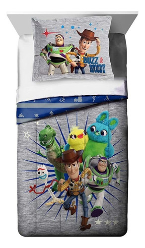 Disney Pixar Story 4 All The S Twin/comforter &amp; Sh.