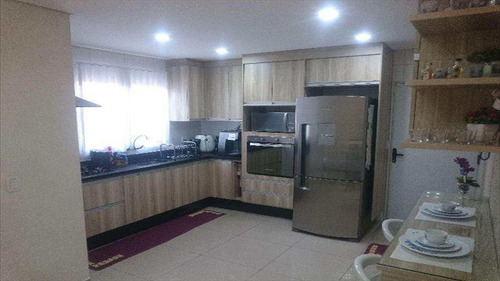 Imagem 1 de 10 de Casa Sobrado 155m² 3 Dorms Lavabo 4 Vagas De Garagem - V3129