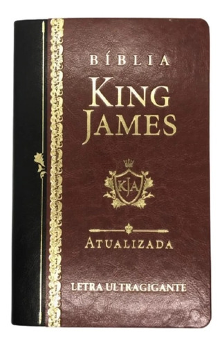 Bíblia King James Letra Ultra Gigante 1611 + Índice Lateral