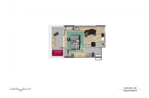 Imagem 13 de 19 de Apartamento À Venda, 39 M² Por R$ 481.250,00 - Centro - São Paulo/sp - Ap2456