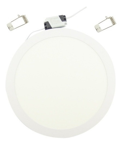 Foco Led Panel Embutido Calido 24w