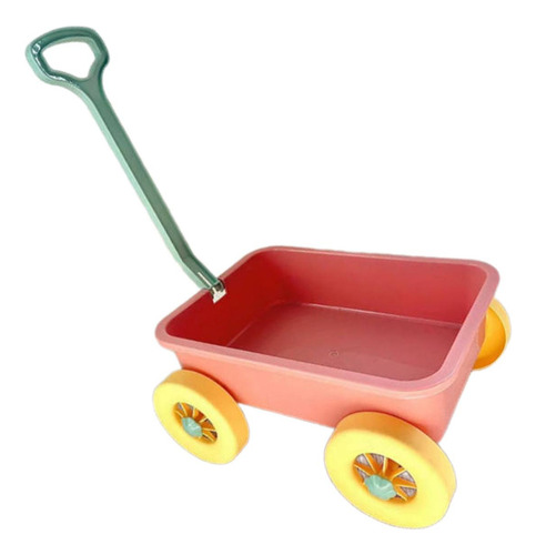 Carro De Juguete De Playa, Carro De Juego De Rosa