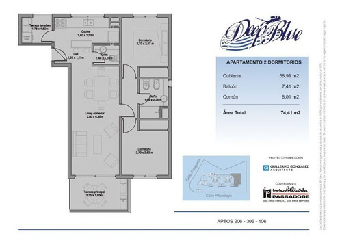 Imagen 19 de 19 de Vende Excelente Ubicación 2 Dormitorios, 2 B Punta Del Este