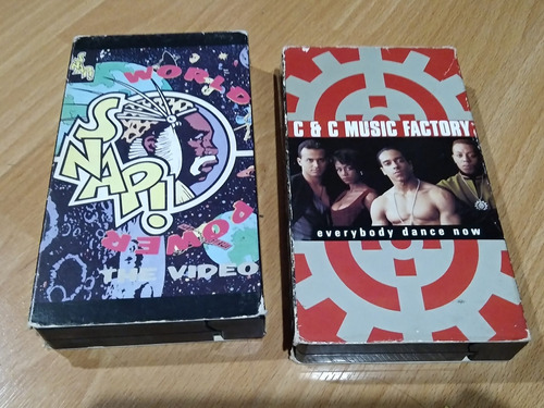 Snap! C & C Music Factory Vhs Techno House Vídeoclip No Dvd