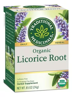 Te Organico Licorice Root Raiz De Regaliz 16 Sobres Se