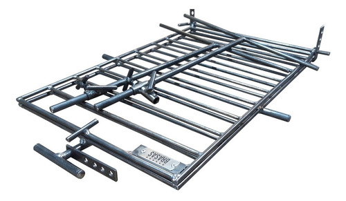 Imagen 5 de 10 de Parrilla Portátil Fogon Pinche Asador Criollo Mantera 50x70