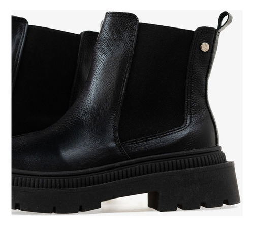 Bota Mujer Cuero Con Elasticos Renzi Heyas