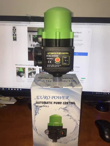 Press Control Dual Sensor De Flujo 110-220 Voltios Dps-3.