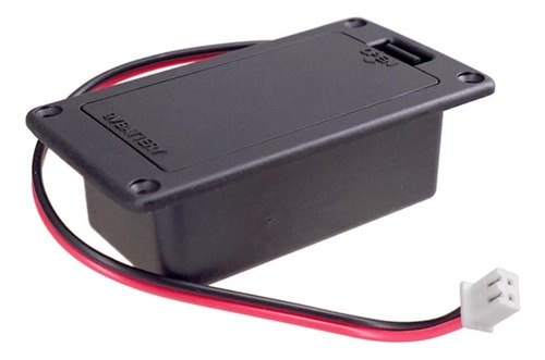 . Caja De Batería De 9v Soporte For Guitarra Activa Bajo