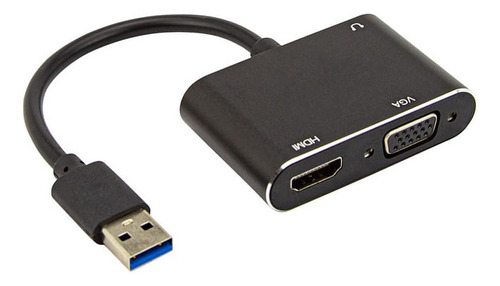 Adaptador Usb 3.0 Para Hdmi E Vga