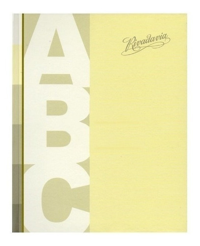 Cuaderno Rivadavia Abc Hojas Lisas 19 X 23.5 Cm