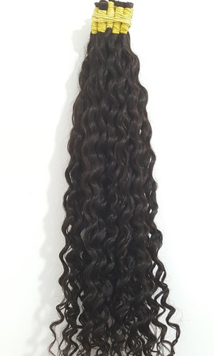 Cabelo Humano Com Cachos Largos Definidos 50cm 200 Gramas.