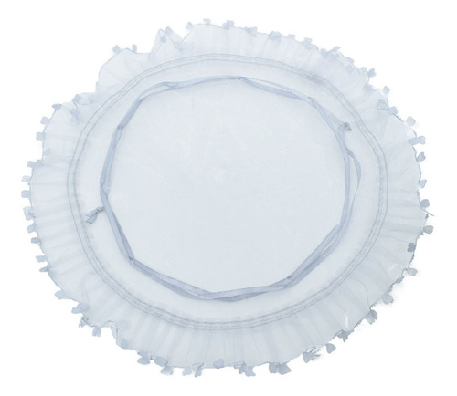Saquinho P/ Bem Casado 26 Cm - 50 Unidades - Flor De Organza